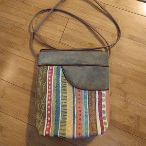 Boho crossbody bag